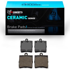 Chrysler Crossfire Brake Pads - Rear - R1 Concepts - Ceramic - `96-`15